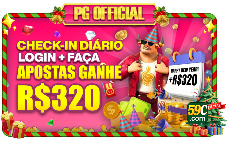 CHECK-IN DIARIO LOGIN FACA APOSTAS GANHE R$320