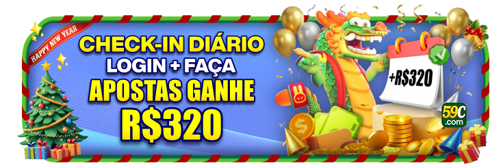 CHECK-IN DIARIO LOGIN FACA APOSTAS GANHE R$320
